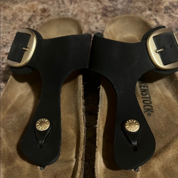 Birkenstock Gizeh Classic w/Big Buckle. Size 38 (US 7-7.5). Made in Germany. - Picture 2 of 11